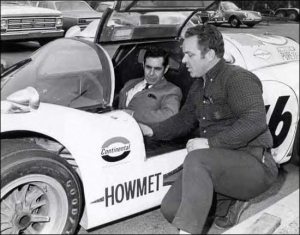 Fleming ed Heppenstall sulla Howmet TX #76 durante il week end della 24 ore di Daytona 1968